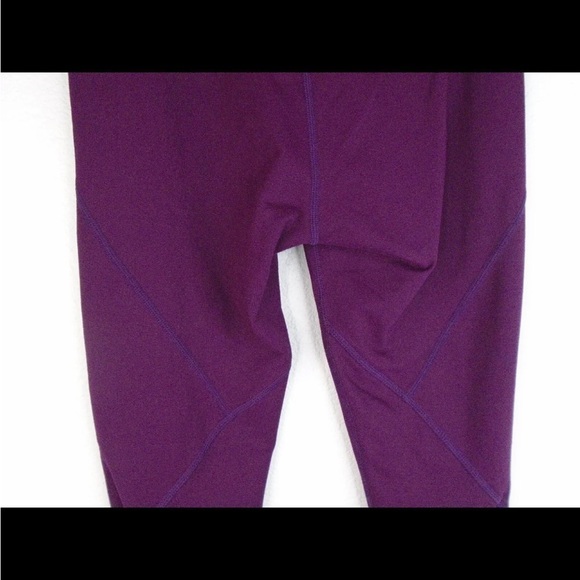 Fabletics Dynamic High-Waisted Lattice 7/8 Yoga Legging Extra Small XS Purple - Picture 16 of 16